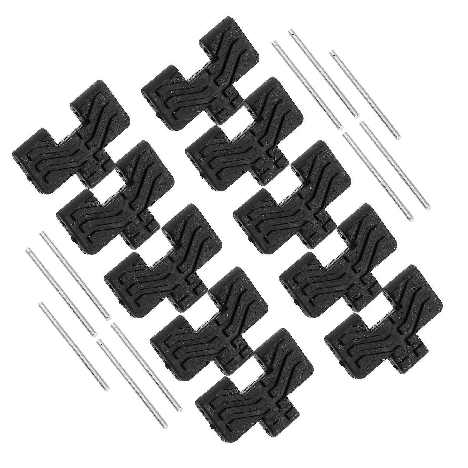 Educational Teaching 10Pcs Connectable Track Parts For Robotics Projects And Scientific Experiments Ideal For Hobbyist Use With High Durability