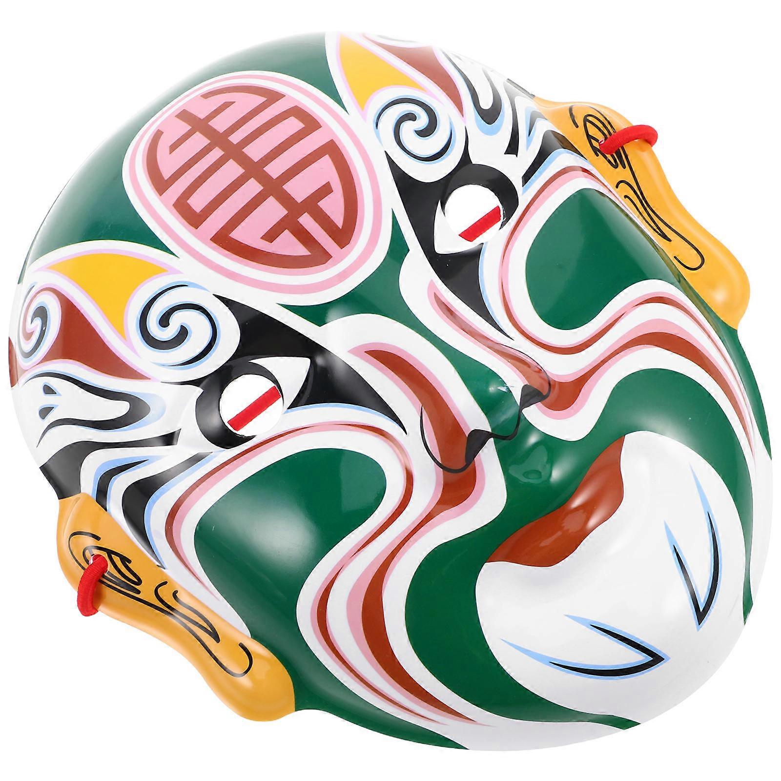 Chinese Face Changing Mask Crafted for Decor Unique Halloween Party Accessory