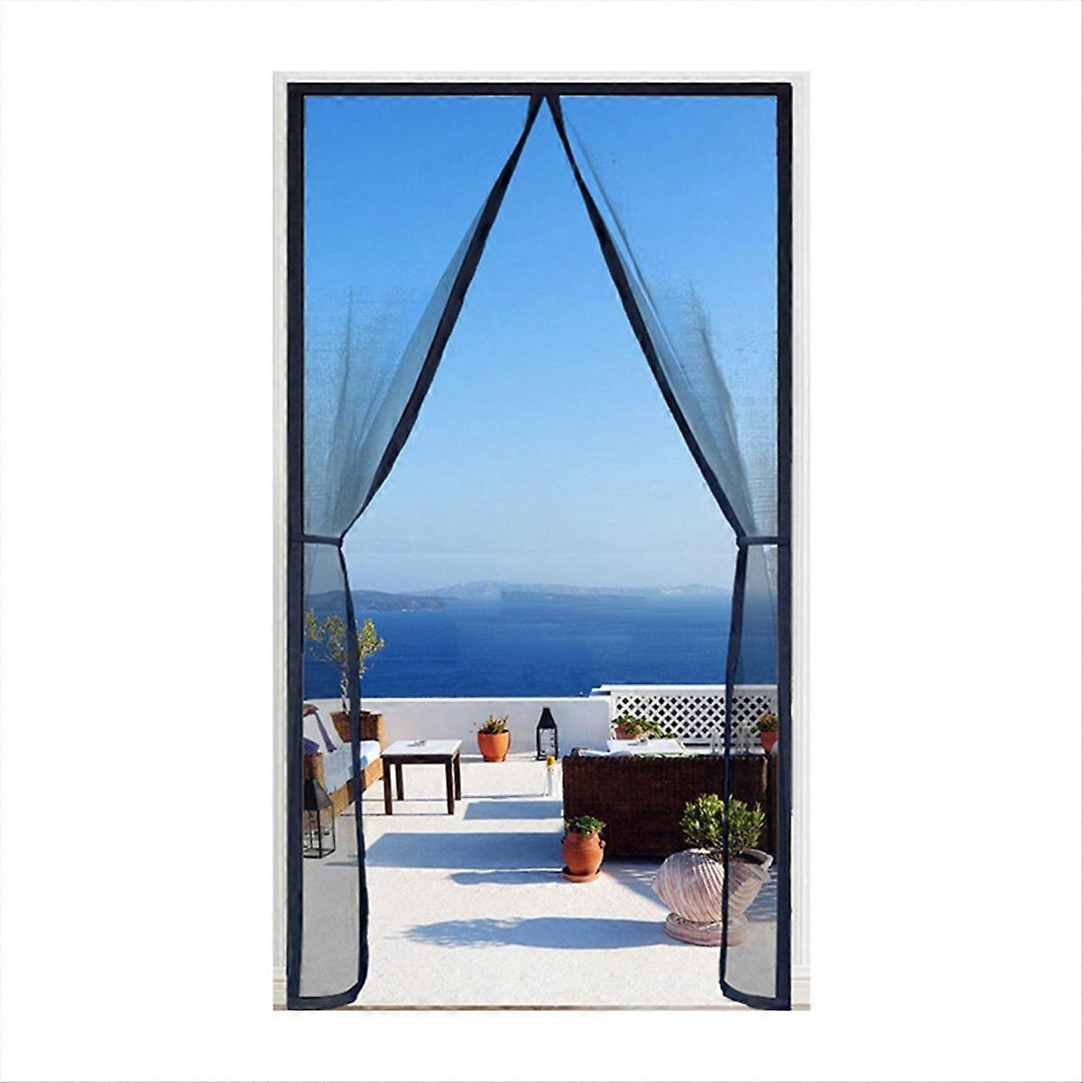 Magnetic Door Screen Insect Mosquito Net Curtain Fly Insect 85x210cm