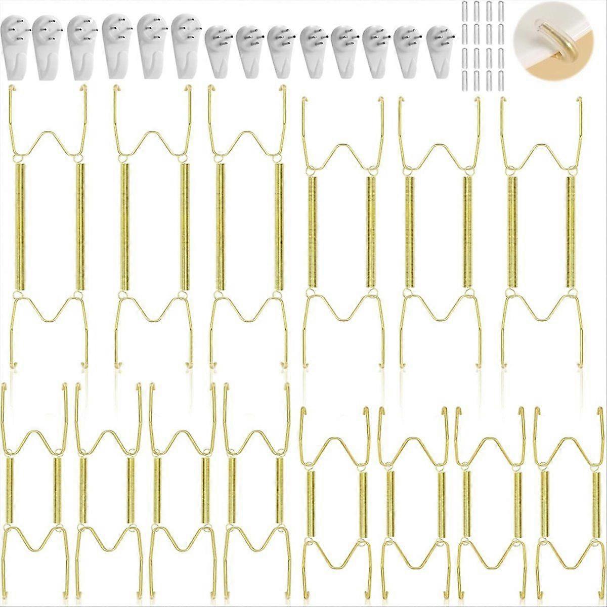 Κρεμάστρες τοίχου πλάκας για επίδειξη - κρεμάστρα πιάτων 6/8/10/12 ιντσών, για διακοσμητική πλάκα 5,5 έως 12,5 ιντσών