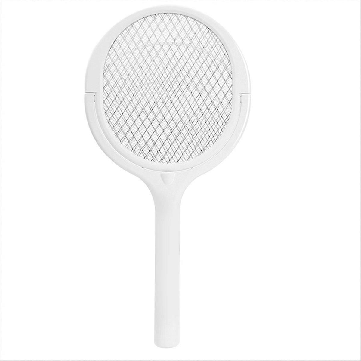 Rotating Head Rechargeable Fly Swatter Electric Fly Swatter Racket
