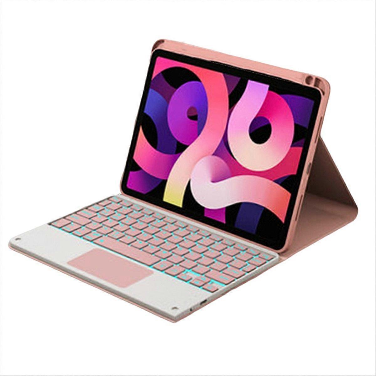 For Pad 5 /5 Pro Tablet Protective Case with Keyboard Pink