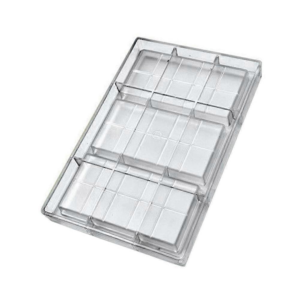 Polycarbonate Chocolate Bar Mold for Candy Making, Baking