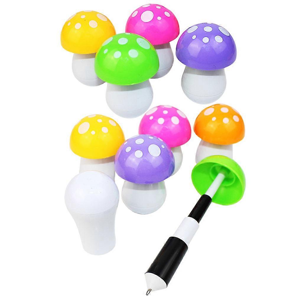 Portable Mushroom Shape Ballpoint Pens For School Use In Assorted Color 50 Pcs Perfect For Gift Giving