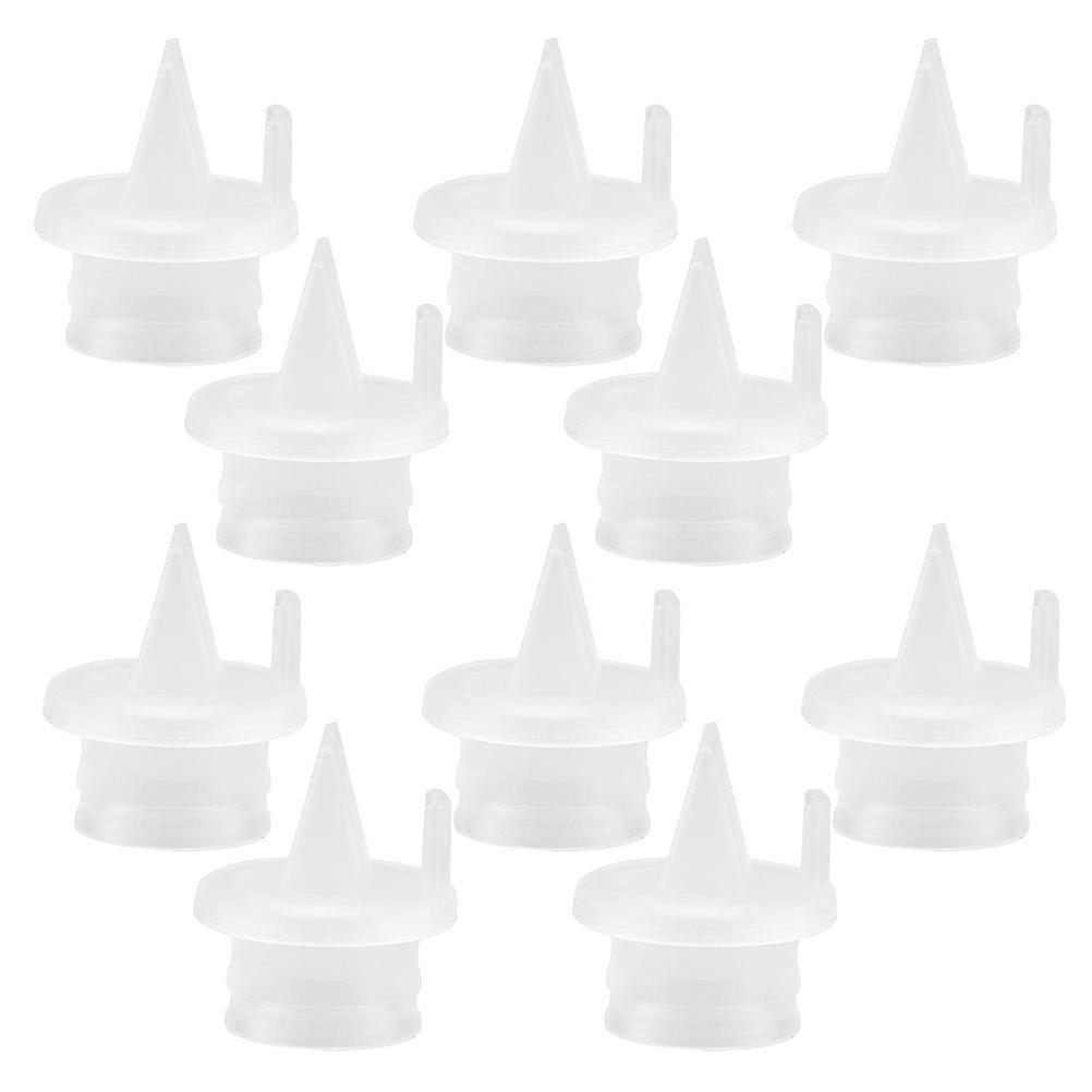 Counterflow Silicone Valve Accessories for Breast Pump Manual 10Pcs