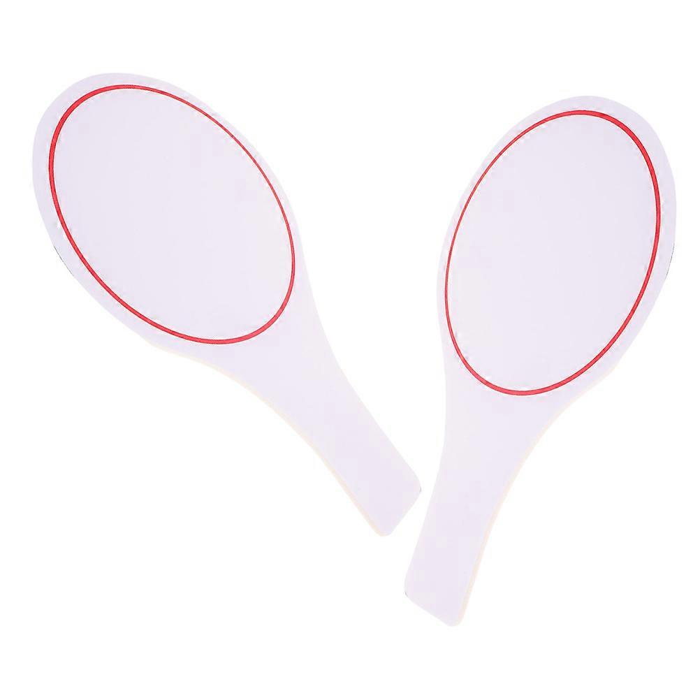 Handheld Scoreboard Handheld Blank Writing Boards 2Pcs