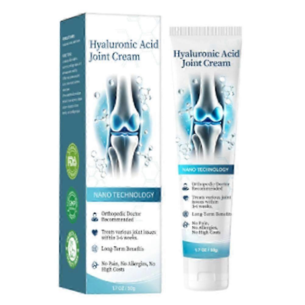 كريم حمض الهيالورونيك للمفاصل، كريم تدليك المفاصل بحمض الهيالورونيك، كريم متقدم للعناية بالمفاصل والعظام للظهر والرقبة واليدين والركبتين