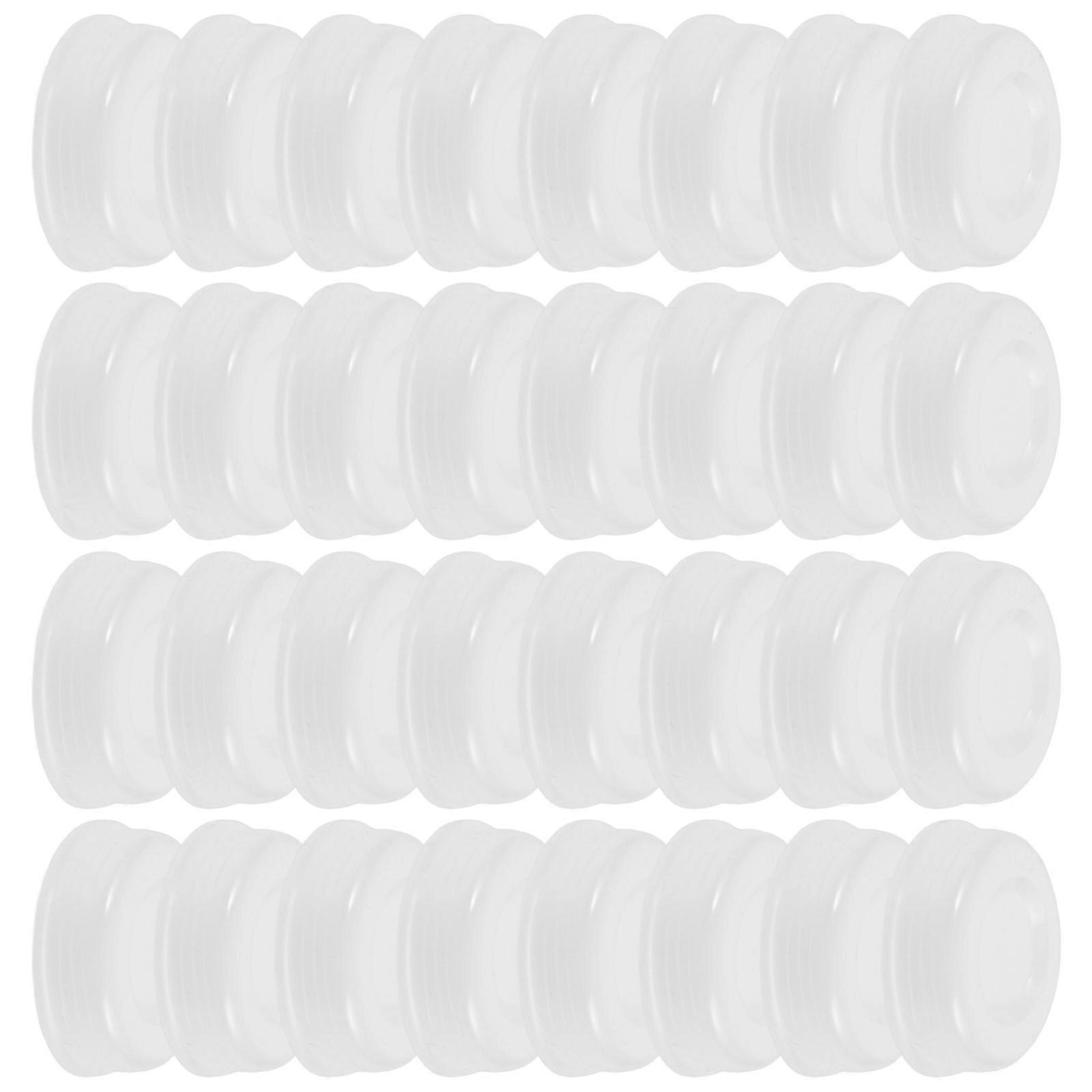 Lid For Round Containers Prevent External Substances Versatile Design Suitable for Large Quantities 100Pack