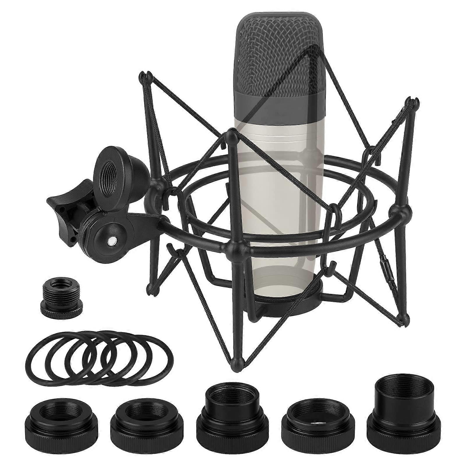 Microphone Shock Mount for Samson C01 C01U Pro C03 CL7a CL8a with AntiVibration Metal Suspension Clamp