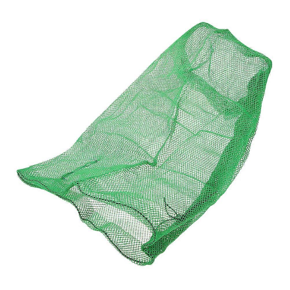 Outdoor Fishing Net Bag 2Pcs Rectangular Nylon Mesh for Minnow Traps 100X60CM Designed for Catching Fish and Storage