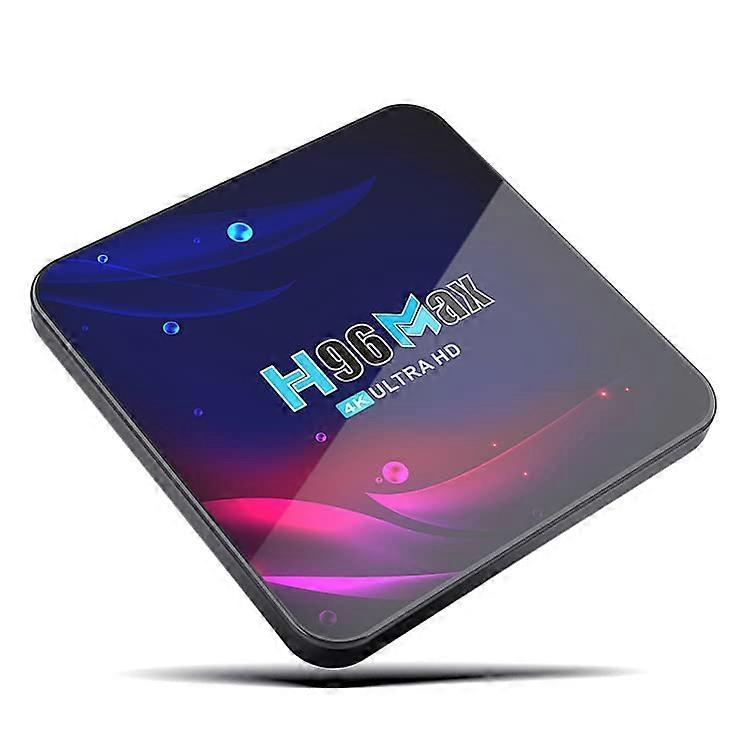 Android 11.0 TV Box 4GB RAM 64GB ROM 4K HDR YouTube Google Play Dual Band WiFi Bluetooth USB 3.0 Media Player