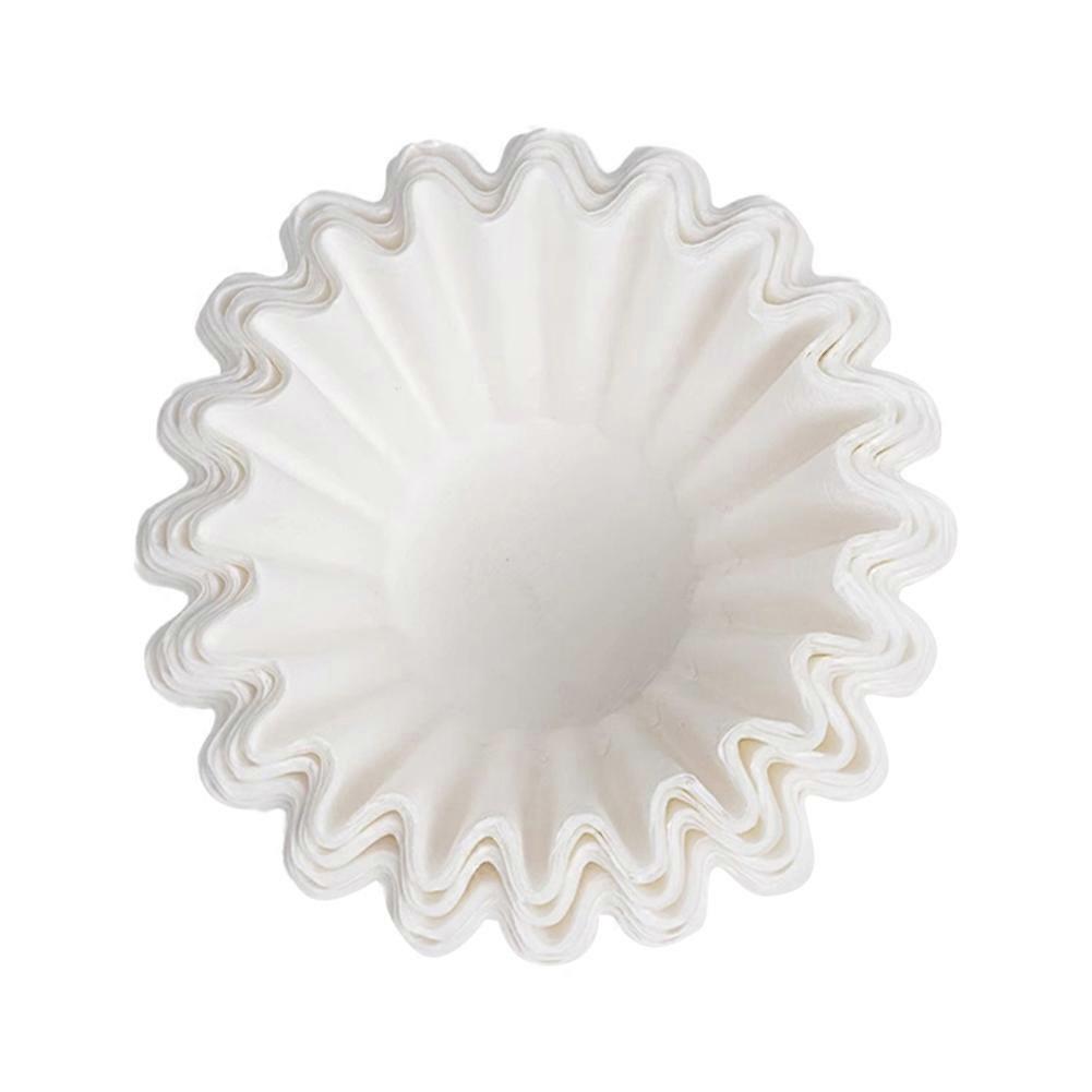 Coffee Filters,Basket Coffee Filter Paper,Pour over Filter Papers Cake Shape,Compatible with Wave Dripper 155/185 Series
