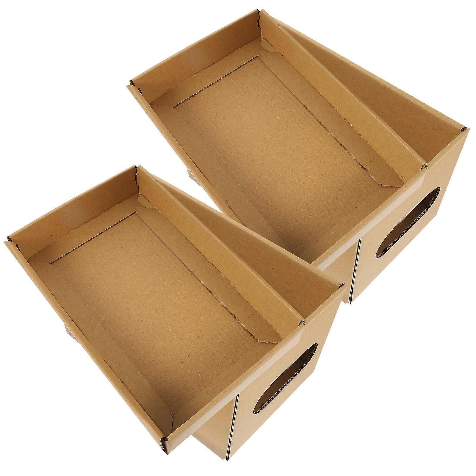 Paper Storage Box Sundries Storage Case for Home and Office 10Pcs