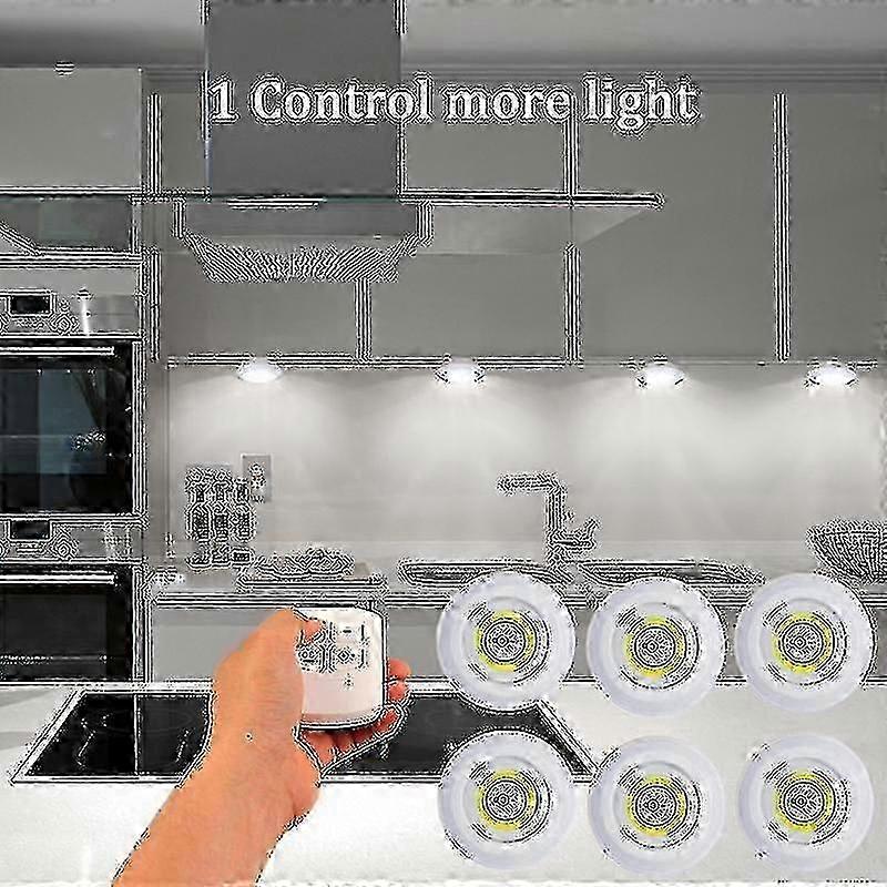 2025 Smart Wireless Remote Control Dimmable Night Light Decorative Mini Led Lights Kitchen Clos