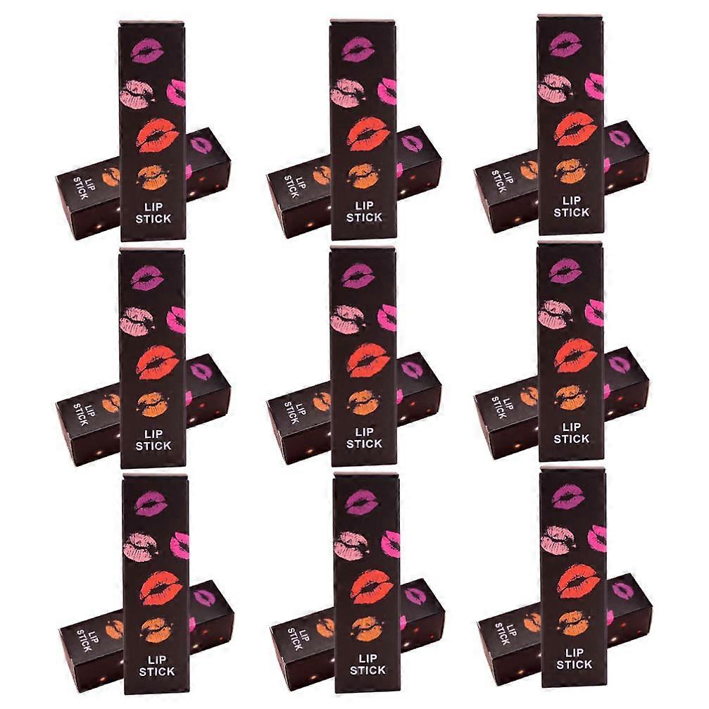 50pcs DIY Lipstick Packaging Boxes Lip Gloss Gift Boxes Cosmetic Holder Assorted Color