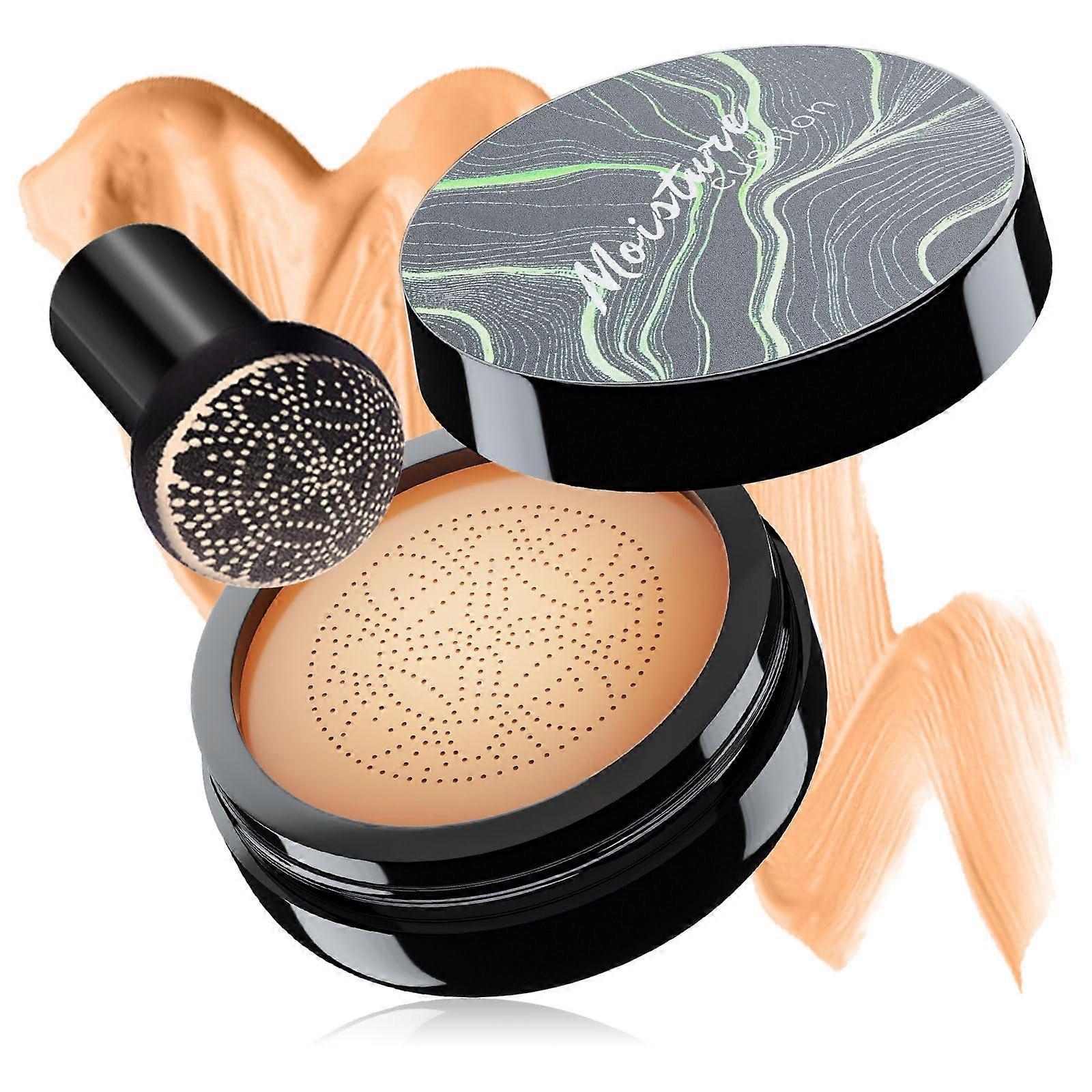 CC Cream Foundation Air Cushion Waterproof Full Coverage Deep Hydration for Mature Skin Medium