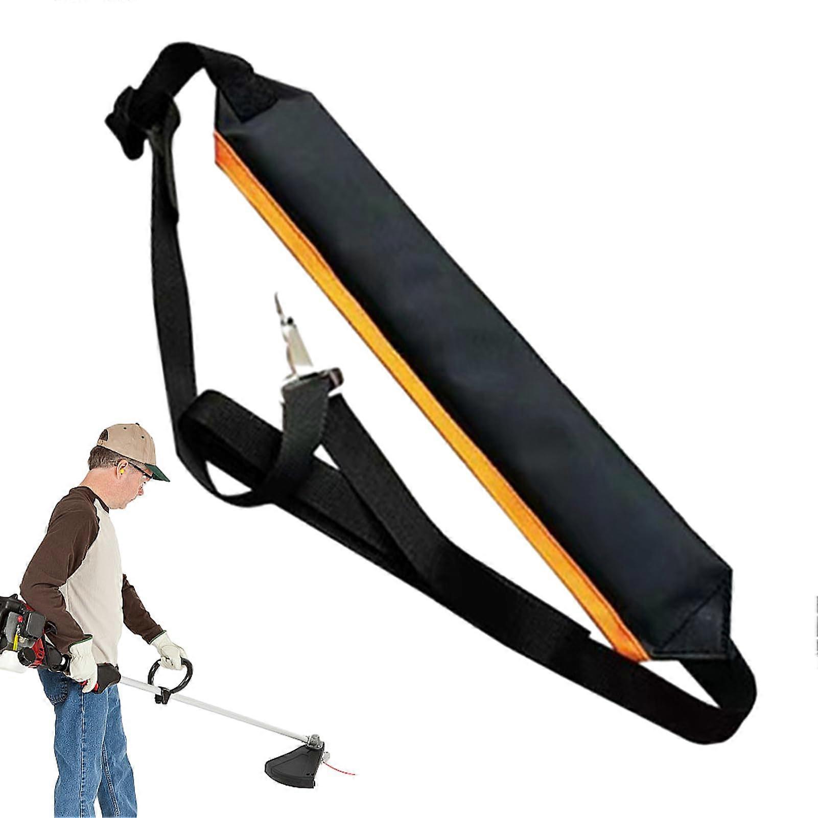Adjustable Lawn Mower Shoulder Strap with Durable Nylon for Trimmer and Chainsaw Comfort
