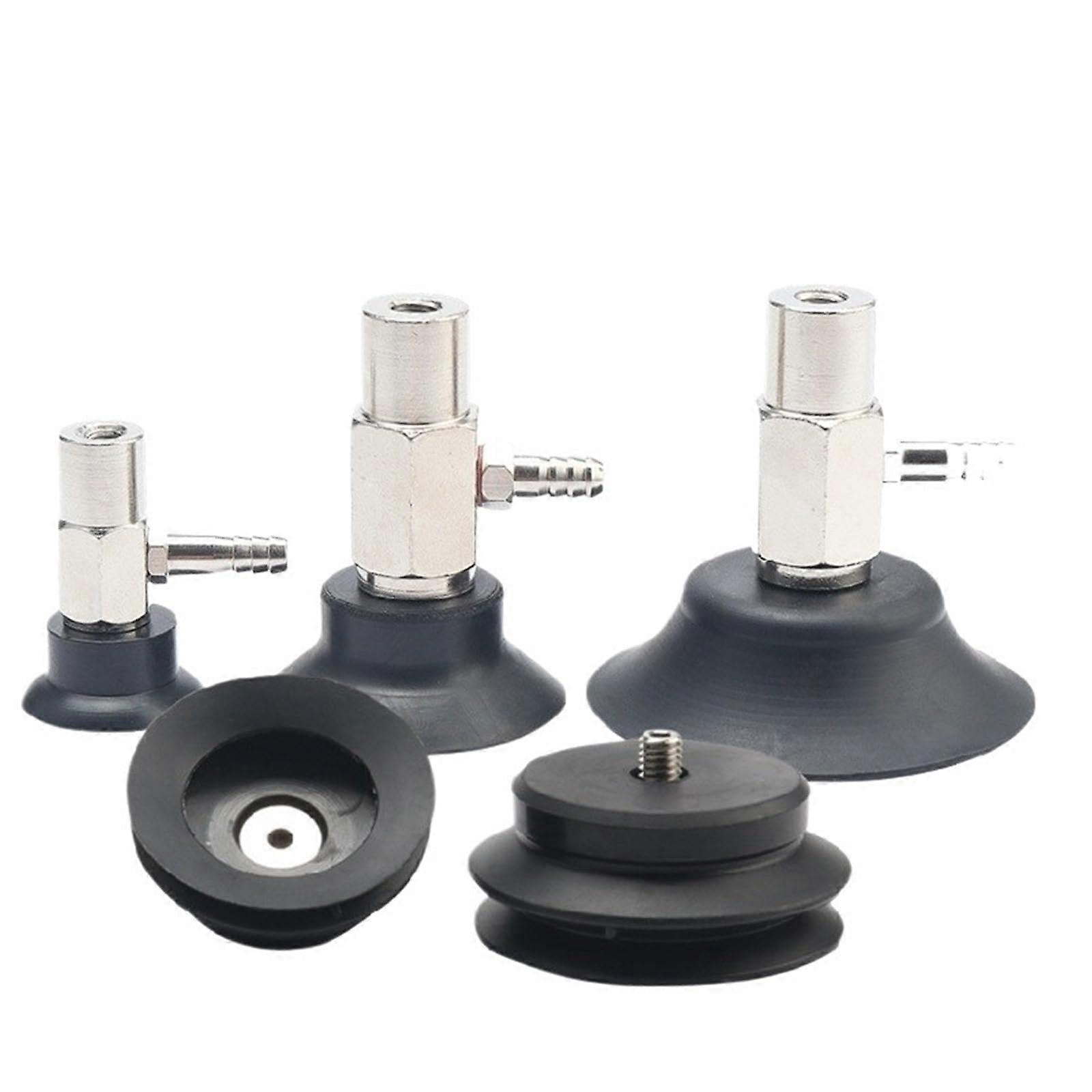 Vacuum Suction Cups for Robotic Arm Gripper Double Layer PBT08 Strong Grip Easy Replacement Set