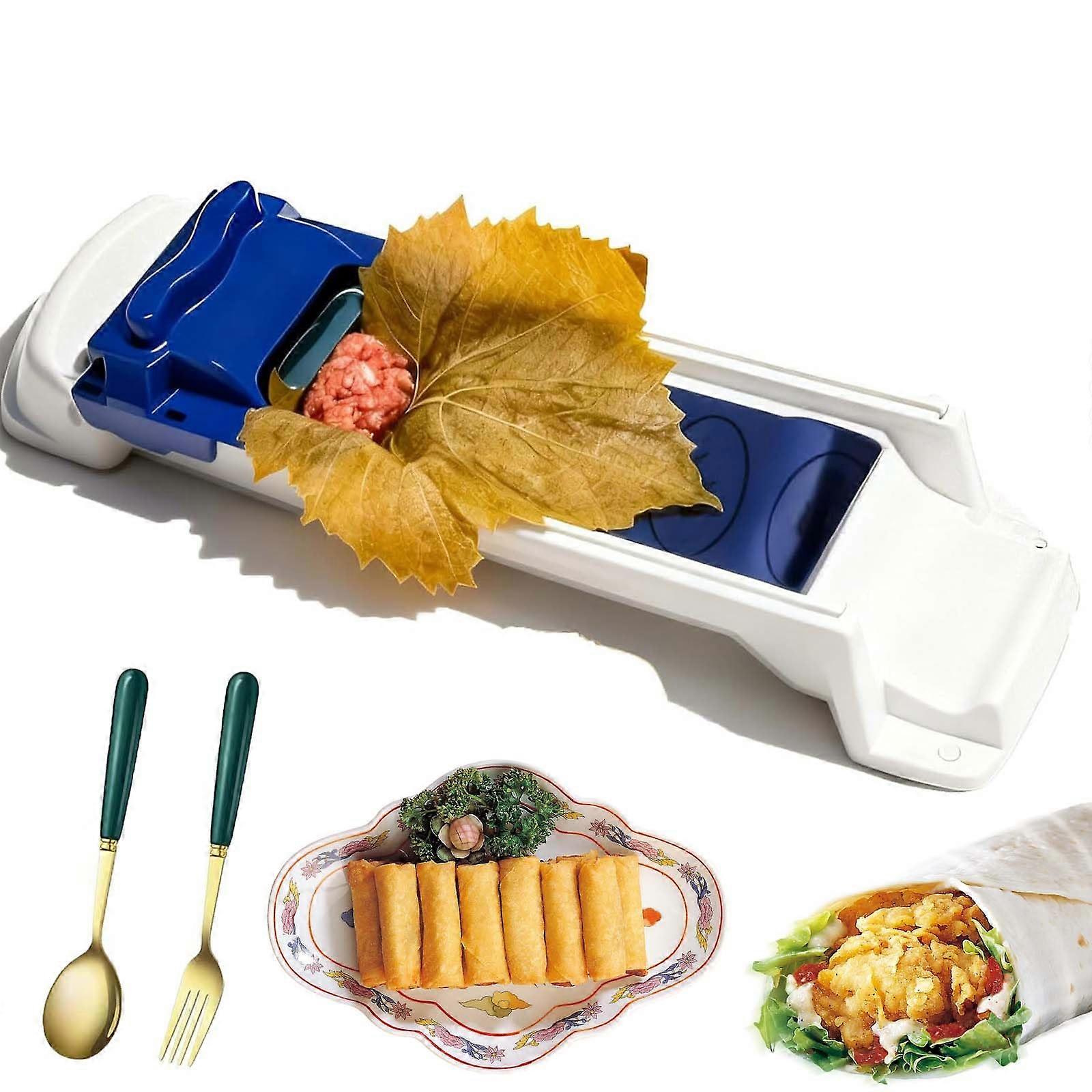 Automatic Sushi Roller Machine for Effortless Lumpia, Spring Roll and Grape Leaf Making 1Pc