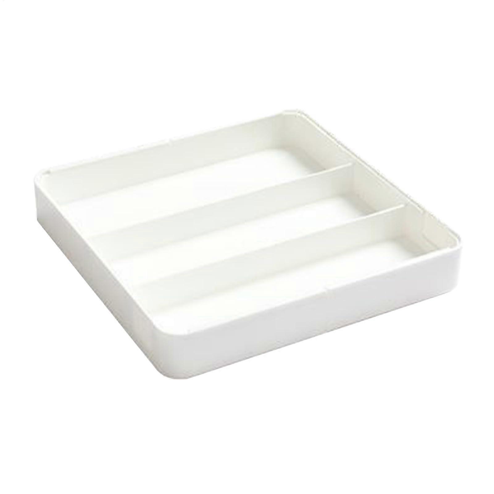 Utensil Drawer Organizer with Adjustable Space Divider and Smooth Edges for Kitchen or Restaurant