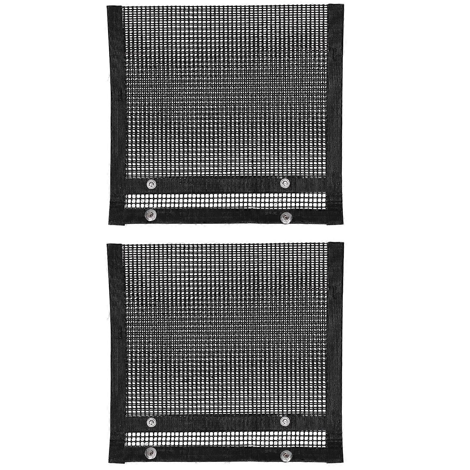 2PCS Non Stick Grill Mesh Bag  Temp Resistant BBQ Accessories for Even Cooking