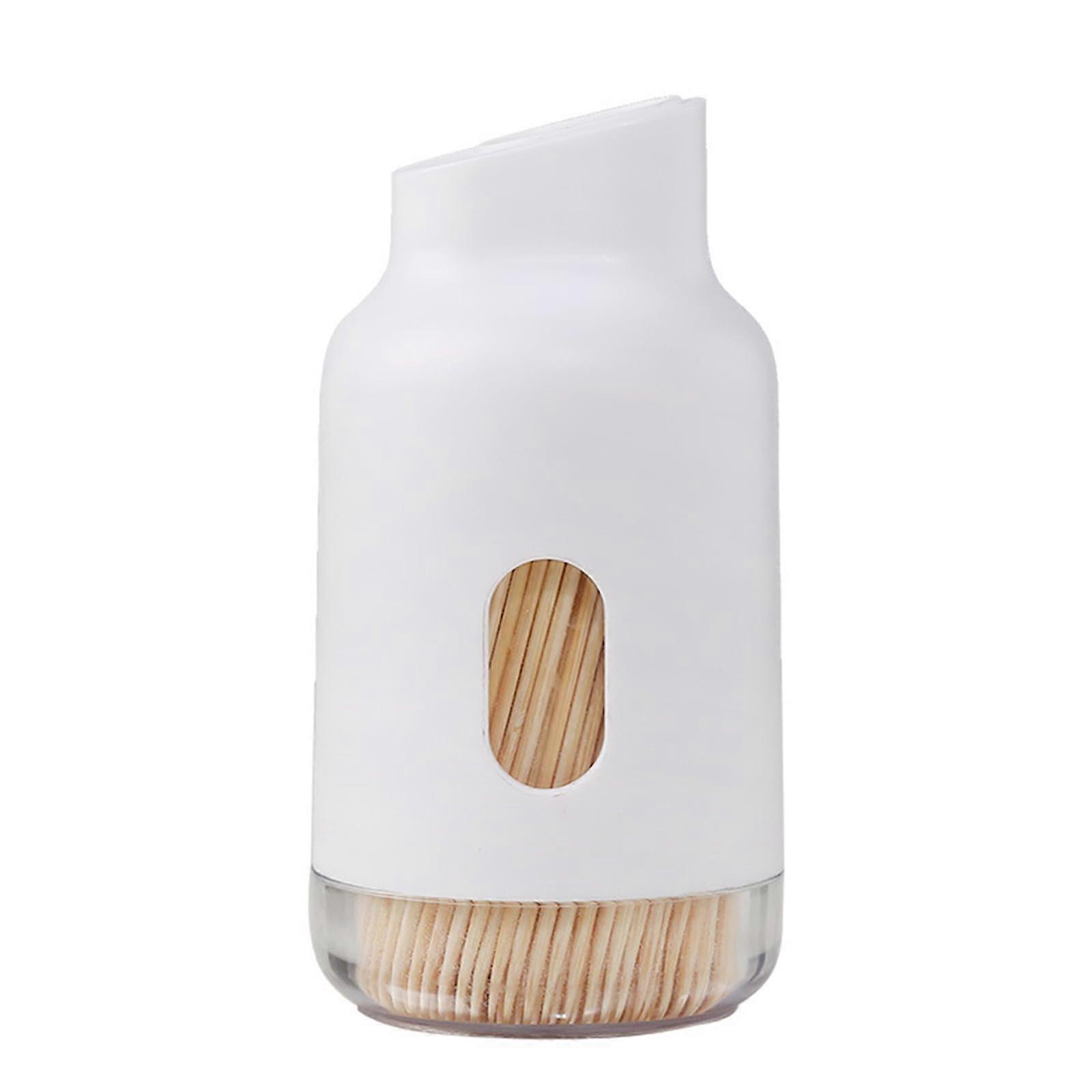 Stylish Toothpick Holder with Easy Dispensing and Compact Storage for Dining Table