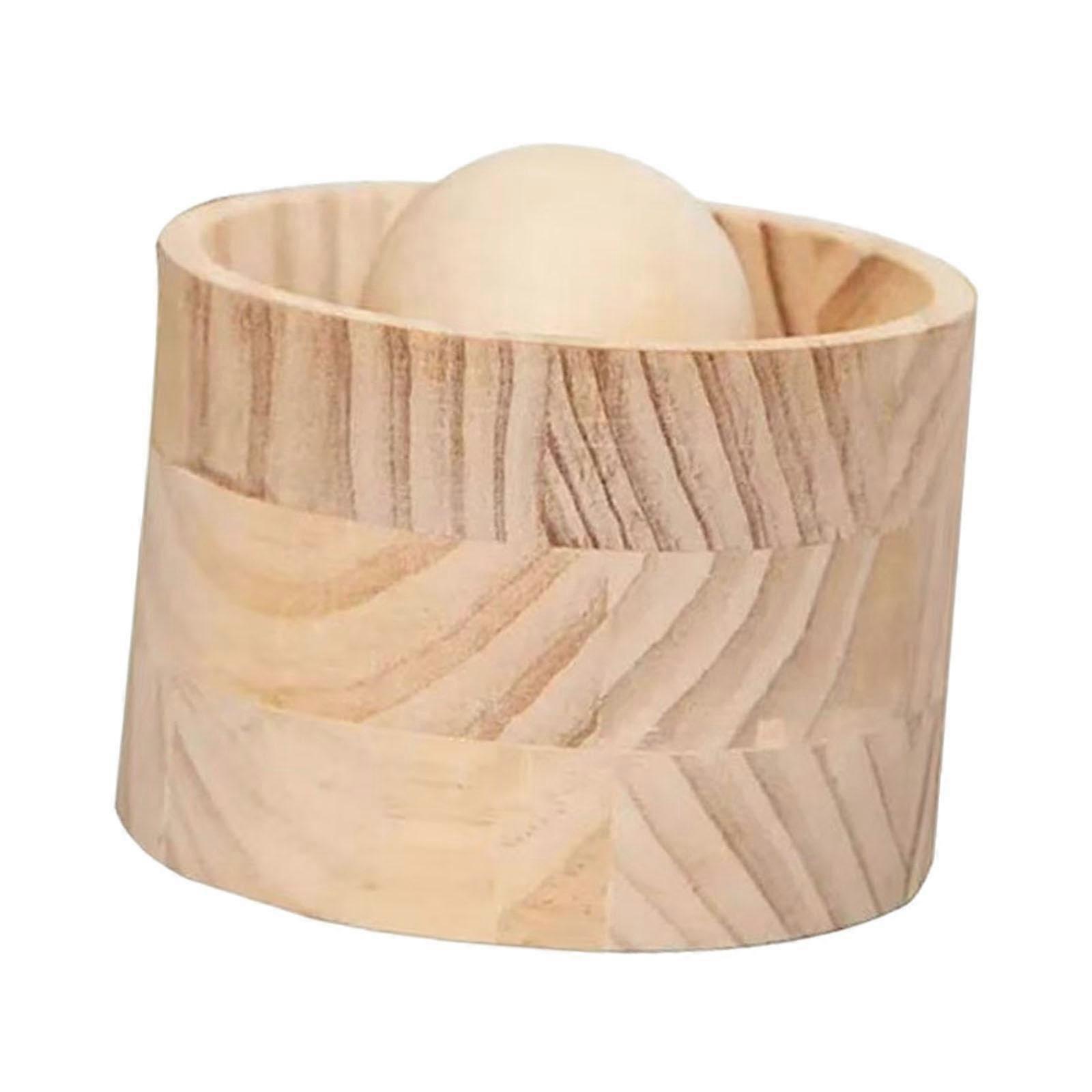 Wooden Dumpling Press and Wrapper Maker Tool,  Shape, Ergonomic Grip, Durable Build