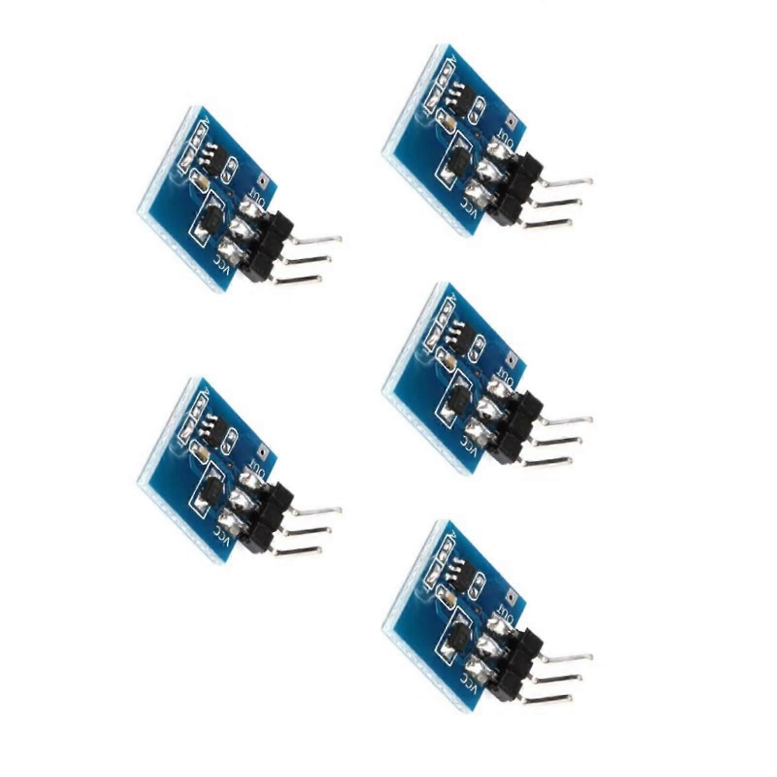 TTP223 Capacitive Touch Sensor Module 5pcs Dual Mode Low Power Easy Integration for Projects