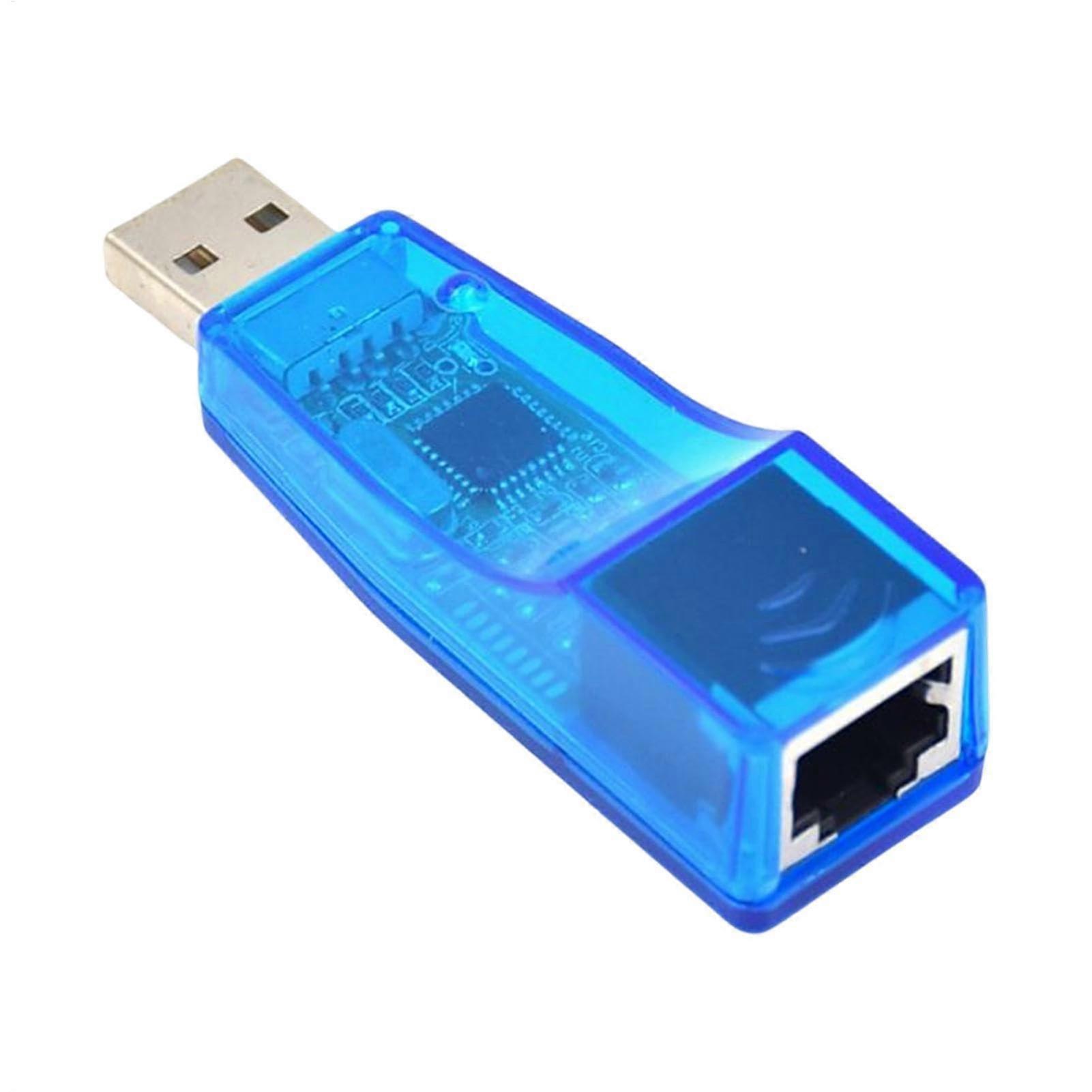 USB Ethernet Adapter Speed USB to RJ45 Network Converter for PC Wide Compatibility