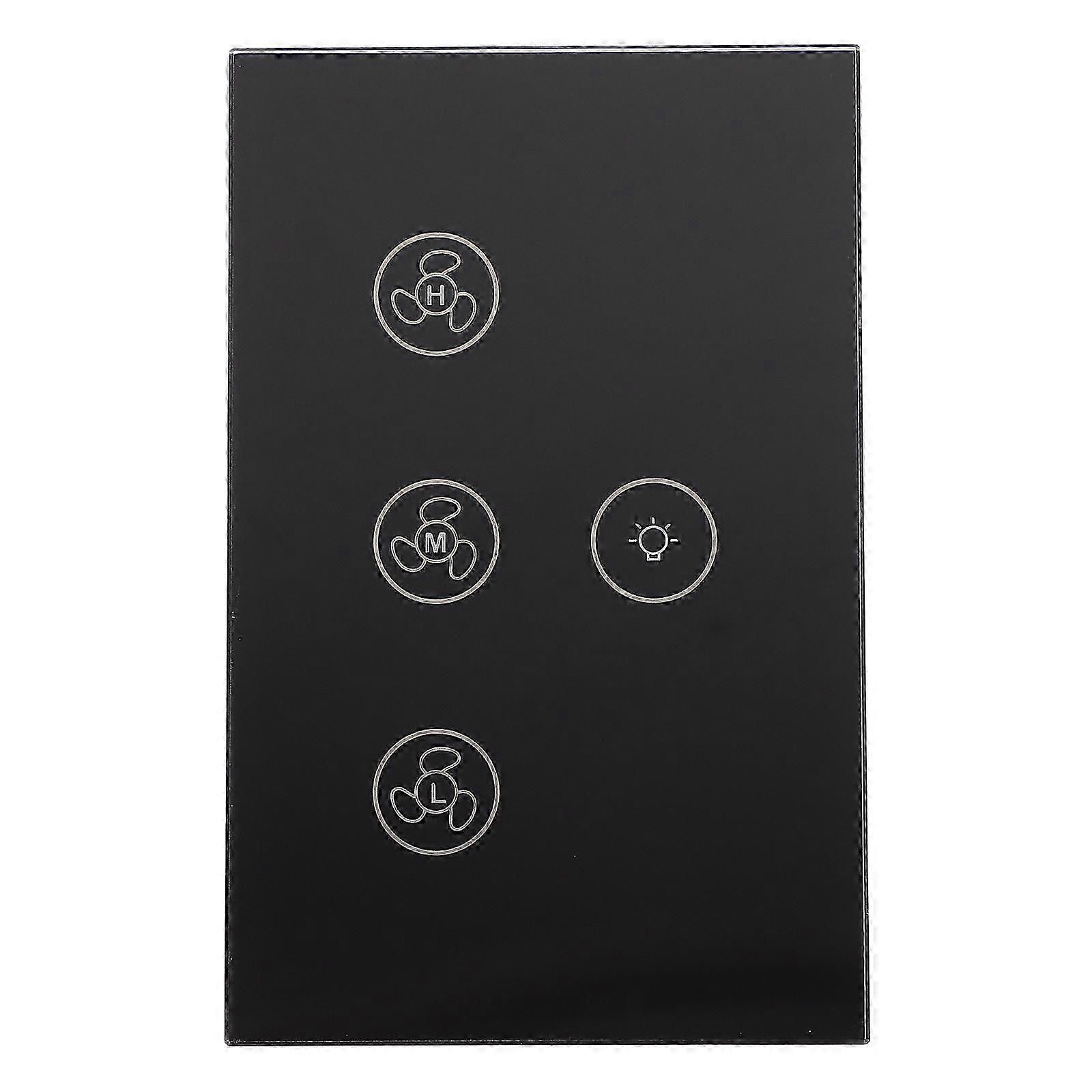 Wireless Ceiling Fan Switch For Smart In Square Design With Timing Schedule Functionality 1Pcs