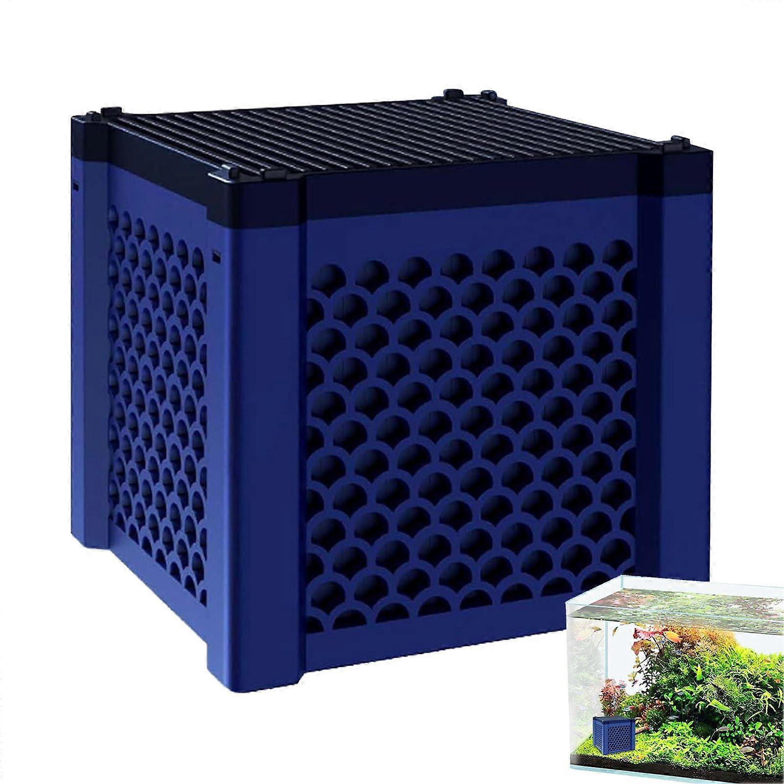 Aquarium Filter Cube with Activated Carbon for Algae Control and Natural Water Purification