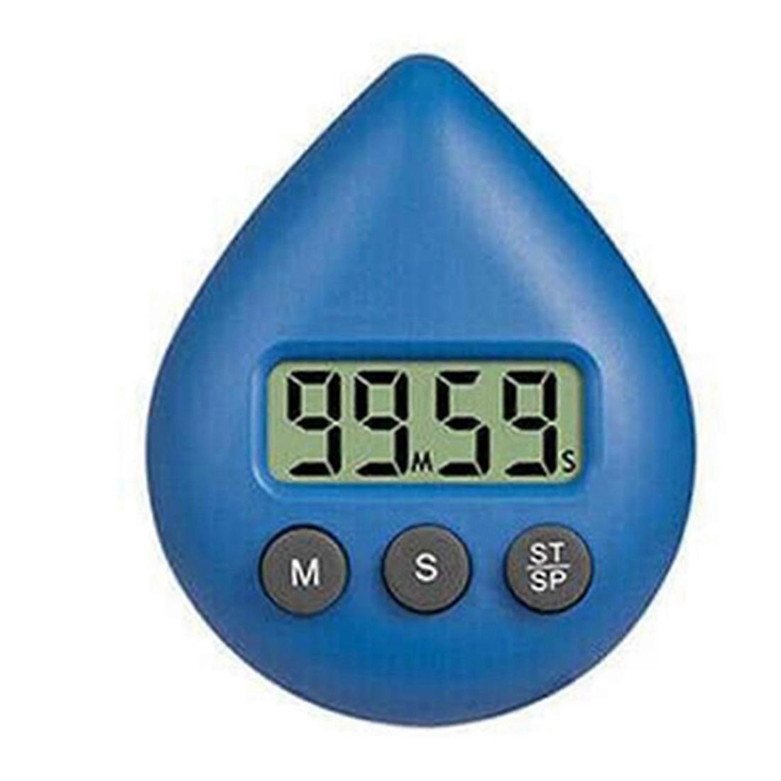 Digital Bathroom Clock Waterproof Shower Clock Timer Temperature Humidity Visual Countdown Timer Wa