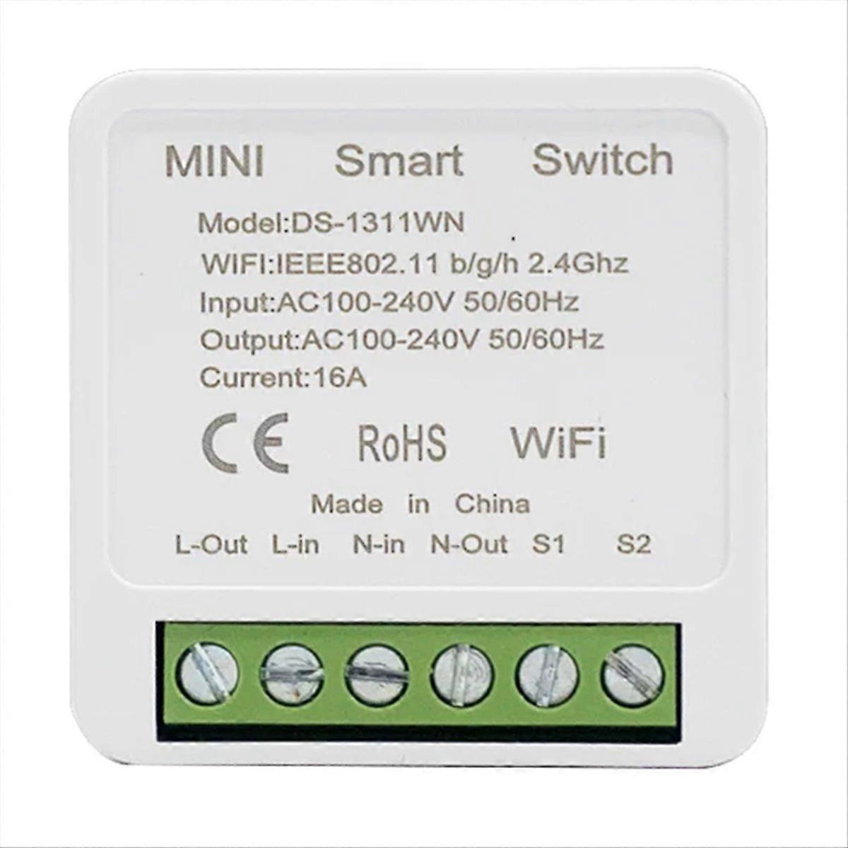 Wifi DIY Light Switches Module 2-way Control Work for Tuya Smart Life