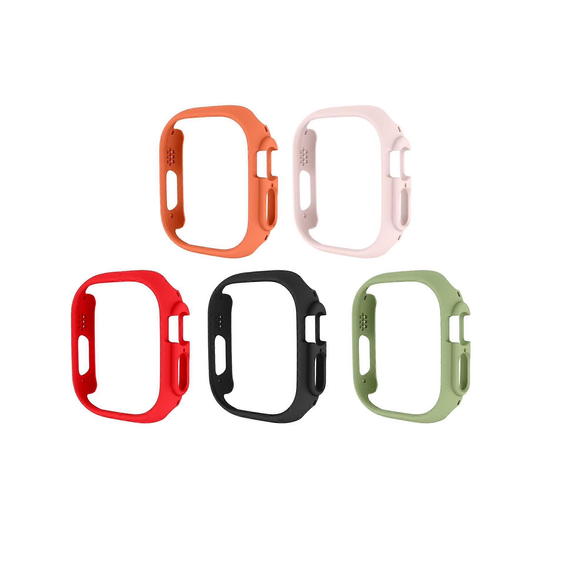 38mm Case Compatible with Apple Watch Series 1 2 3, Hard PC Protective Cover 5 Pack