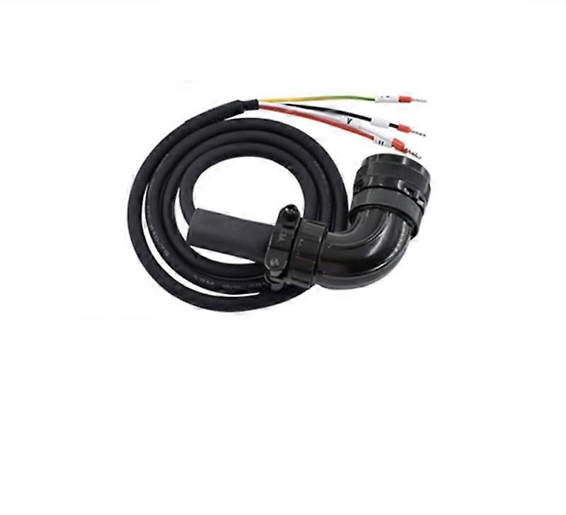 A2 Servo Motor Power Cable 3m Black 8503000W Stable Power Delivery Easy Installation