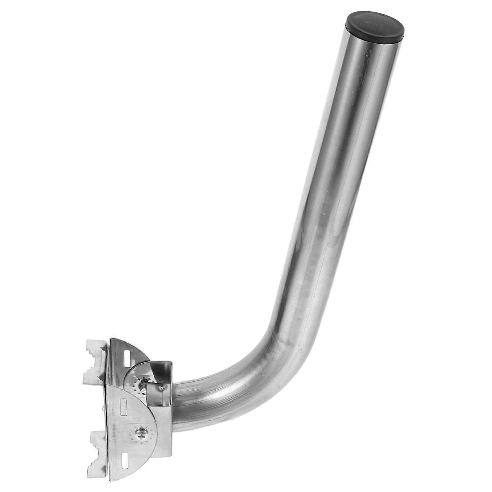 Adjustable Stainless Steel Antenna Mount Bracket with Secure Angle Adjustment for Pole or Wall Installation