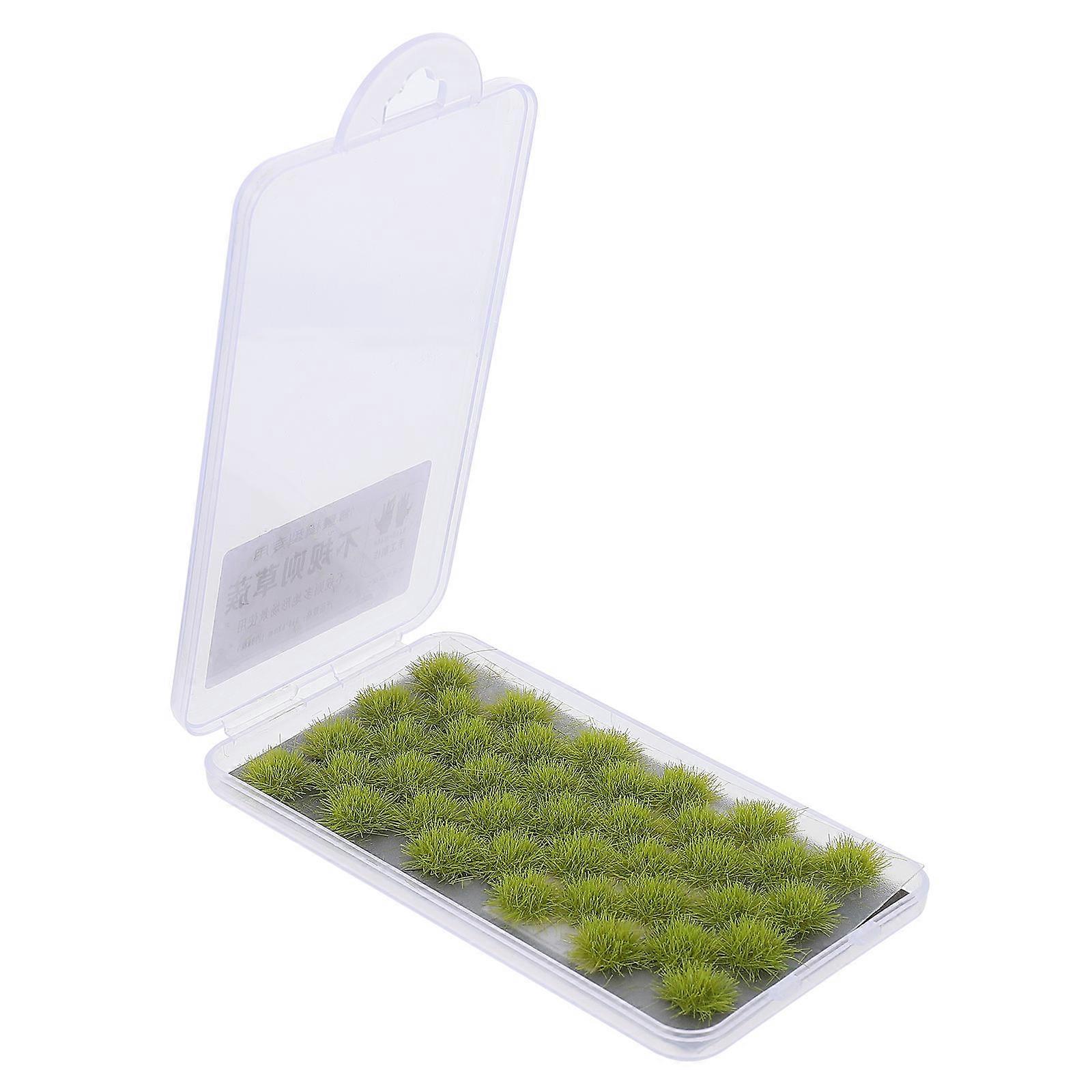 Simulation Grass Cluster Faux Grass Model for Decor 1 Box Resin Material