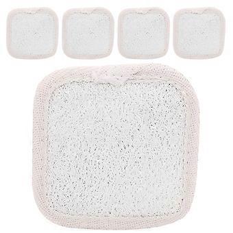 Beige Duschschwamm-Set mit 5 Teilen