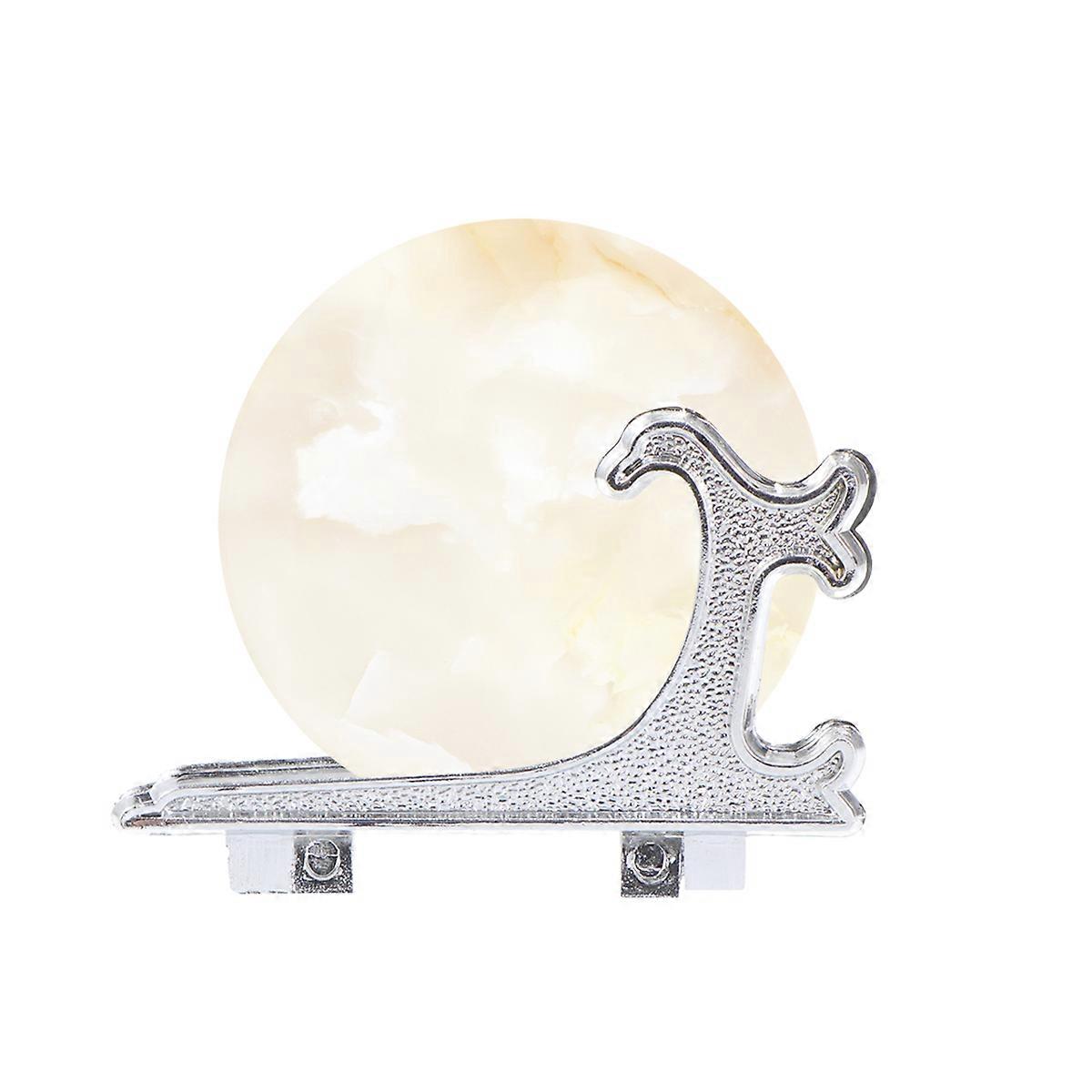 Plastic Display Stand Tray Rack for Decoration with 12Pcs Silver Color