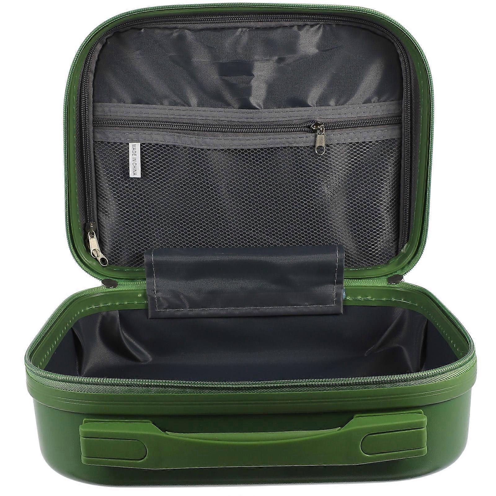 Makeup Travel Case Mini Makeup Box Office Use Practical Style High Load-Bearing Handle 1Set
