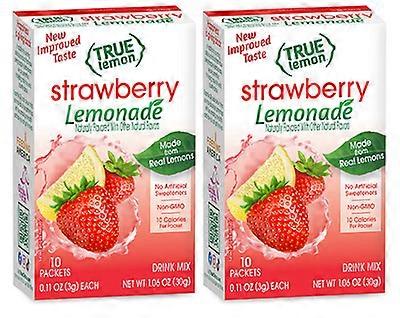 True Lemon Strawberry Lemonade Drink Mix 2 Pack