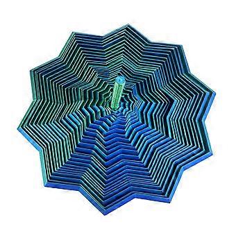 Fraktaler Fidgety Legetøj 3D-printet Stjerne Fidgety Legetøj Dekorativ Ornament Sjov Hvirvlende Spiraler Design Geometrisk Fødselsdagsgave
