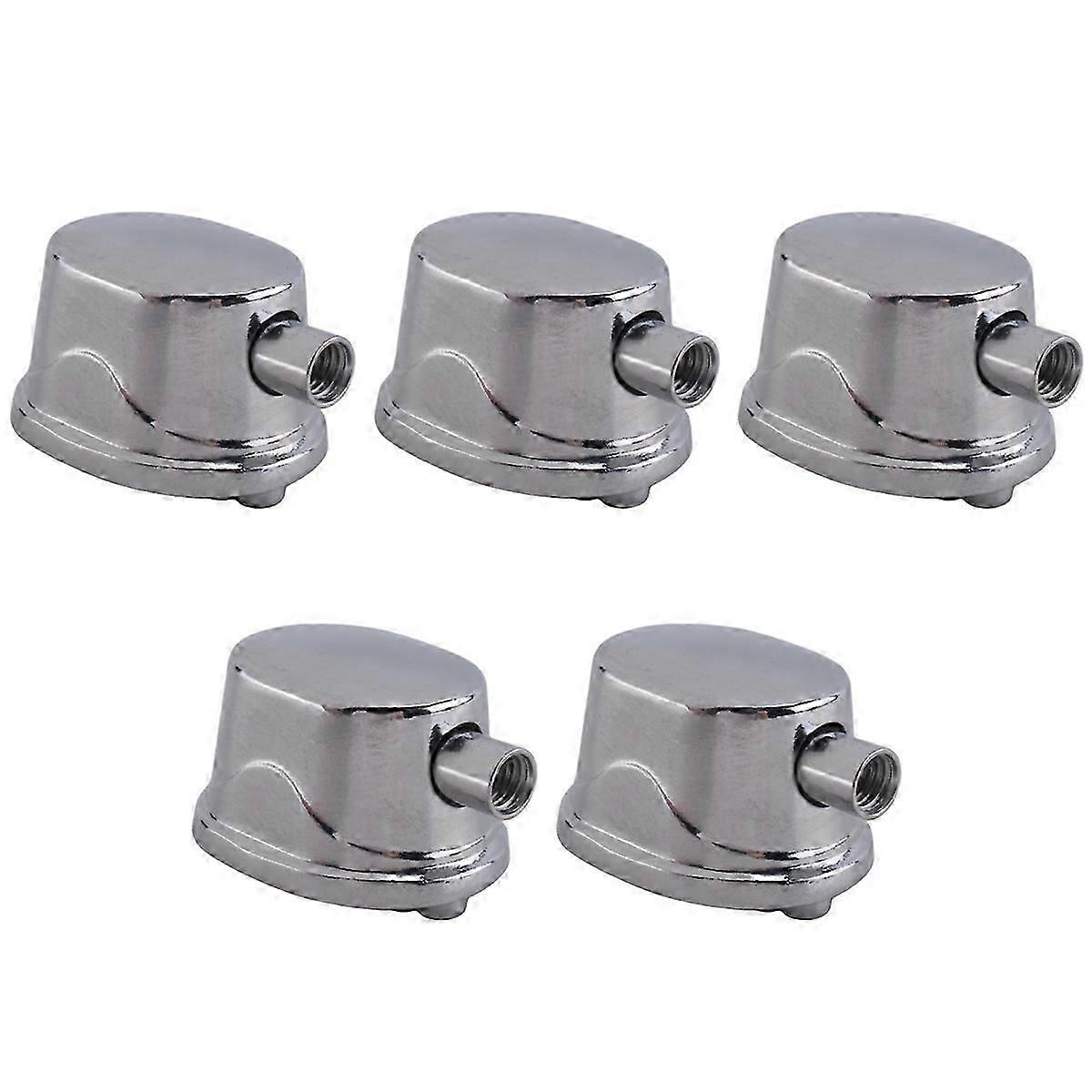 5PCS Silver Alloy Drum Kit Rectangular Claw Hook Lug Single End Drum Percussion Accessory Replacemen