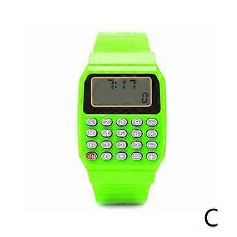 Novo Relógio de Pulso Infantil com Calculadora Digital - Presente Ideal para Crianças - NOVO S4Q0