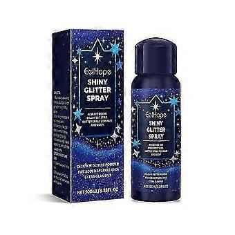 Eelhope Body Glitter Spray Facial Clavícula Cabello Resalteador Glitter Ball Festival Carnaval solo