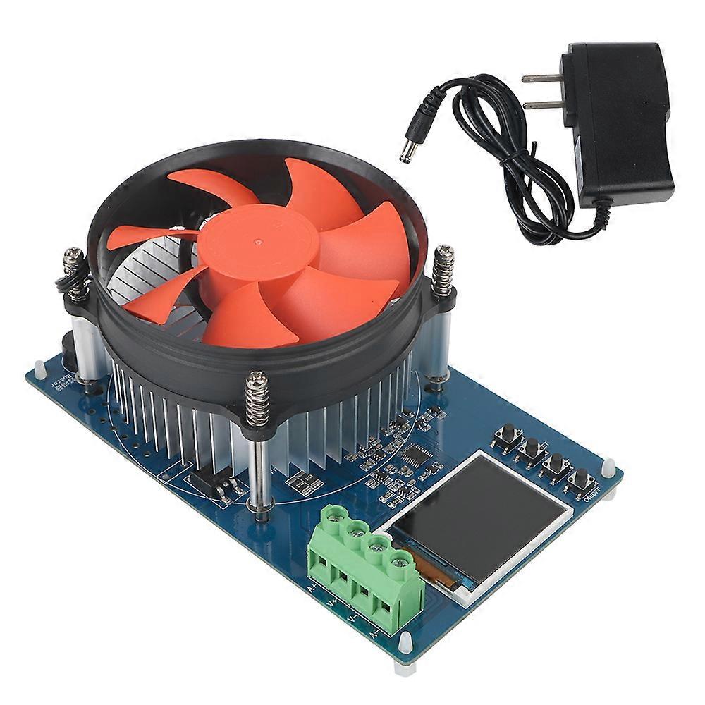 Battery Tools 150W 10A DC Electronic Load 4-wire Lithium Battery Tester Digital Analyzer US Plug Adjustable Testing Module