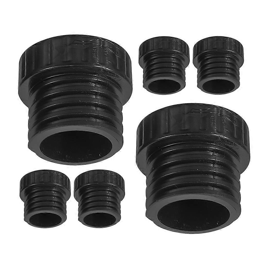 Plug Socket Safety Cap Plugs For Home Lighting PE Material 6Pcs