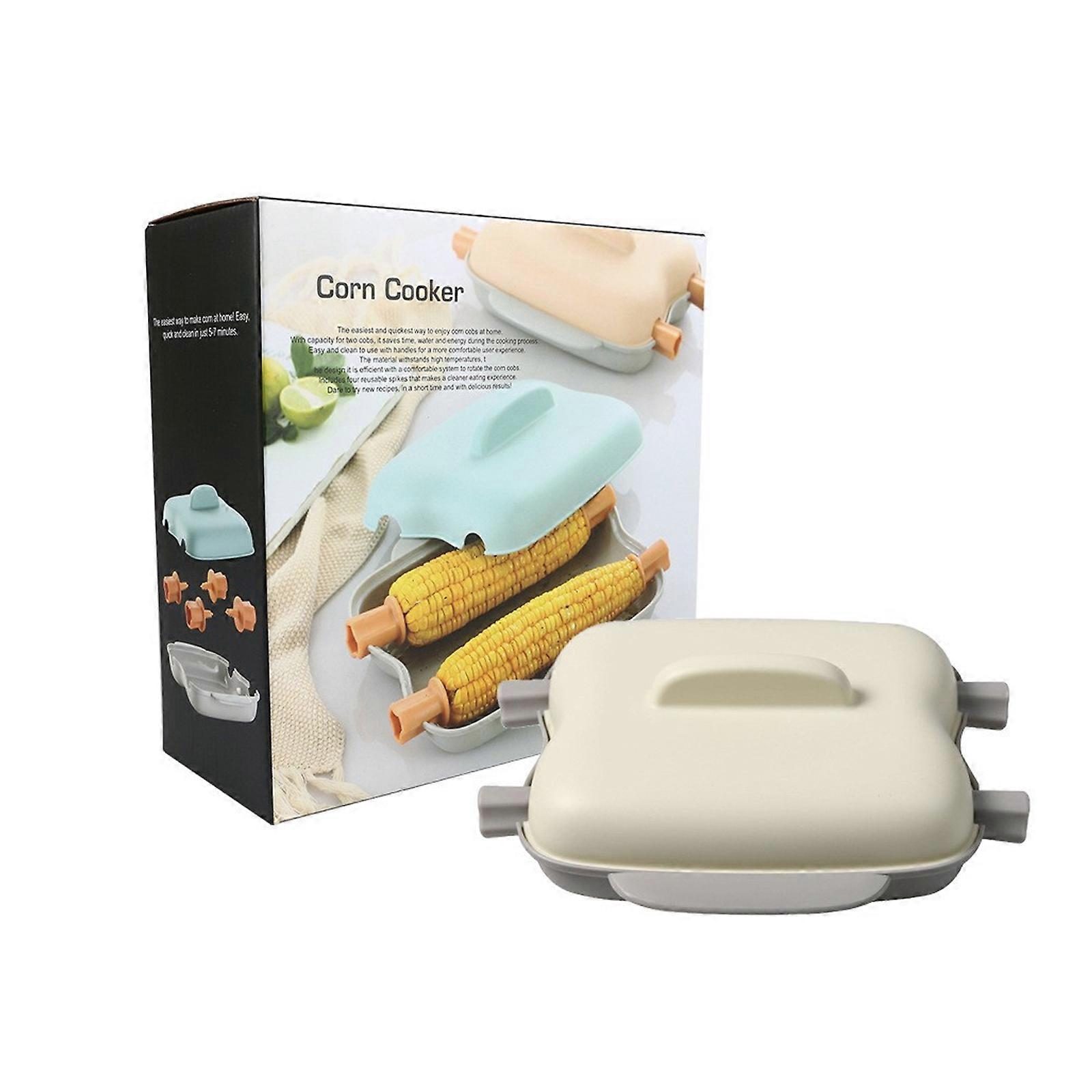 Convenient Microwaveable Corn Steamer With Fast Heating Technology Using High Quality PP Plastic Corn Steaming Box  1