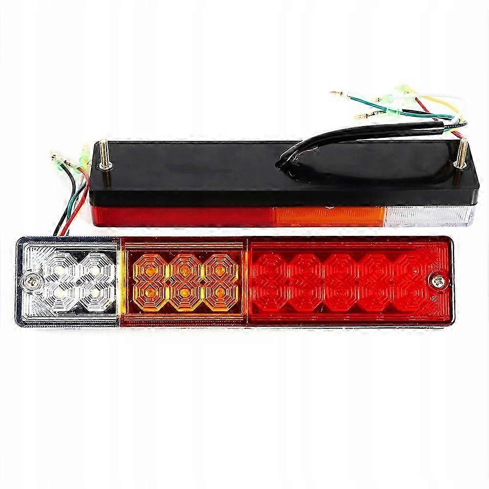 Pair Rear Lamp Led Trailer 12v