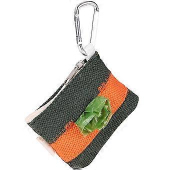 Dog Poop Bag Dispenser Holder with Carabiner Clip for Hands-Free Walking, Multiple Colour Options